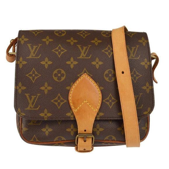 Louis Vuitton Monogram Cartouchiere MM Shoulder Bag - Picture 1 of 9